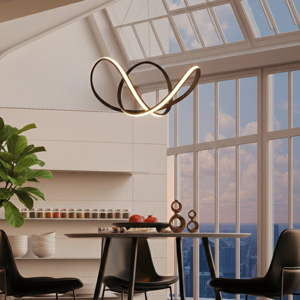 Design hanglamp Apus zwart Ø 70cm