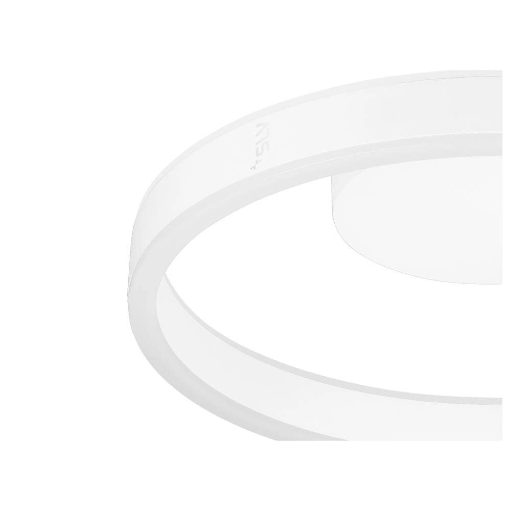 Strakke plafondlamp One 40 wit Ø 40cm SLV 4024163298537