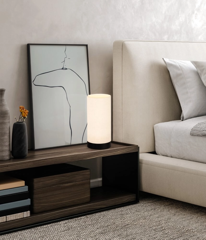 Japandi nachtkastlampje Feniglia Eglo 9008606274420