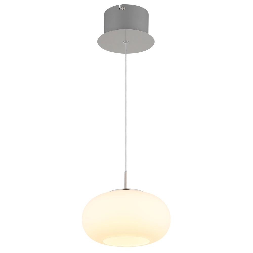 Design hanglamp Quintara enkel nikkel Globo 9007371465323