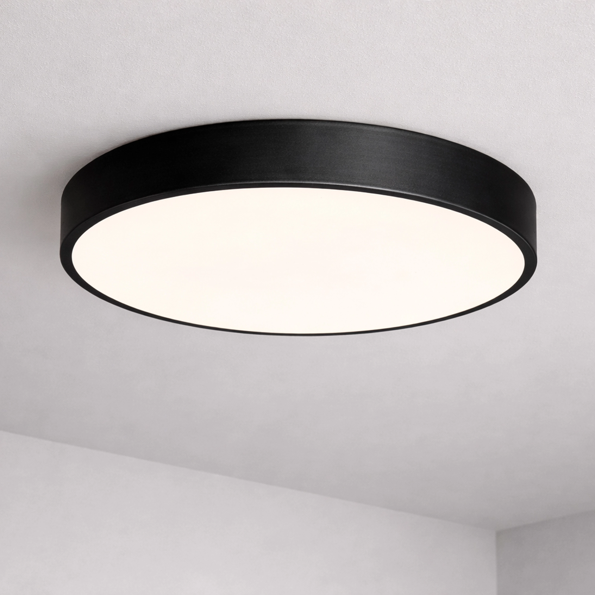 Plafonniere Grace Ø 50cm zwart