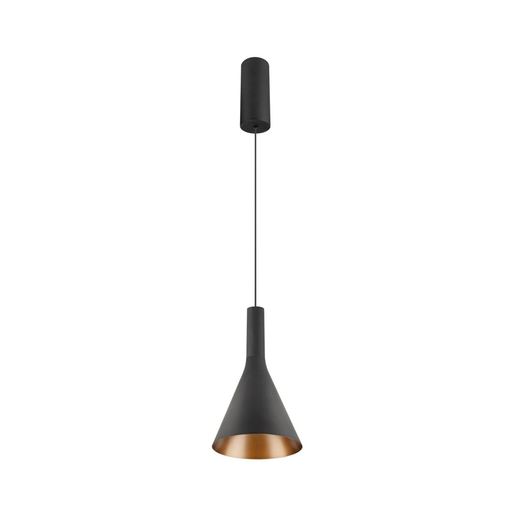 Hanglamp Lalu zwart Ø 15,2cm Hanglamp Lalu zwart Ø 15,2cm