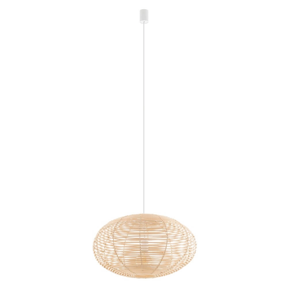 Natuurlijke hanglamp Rattan M Ø 60cm