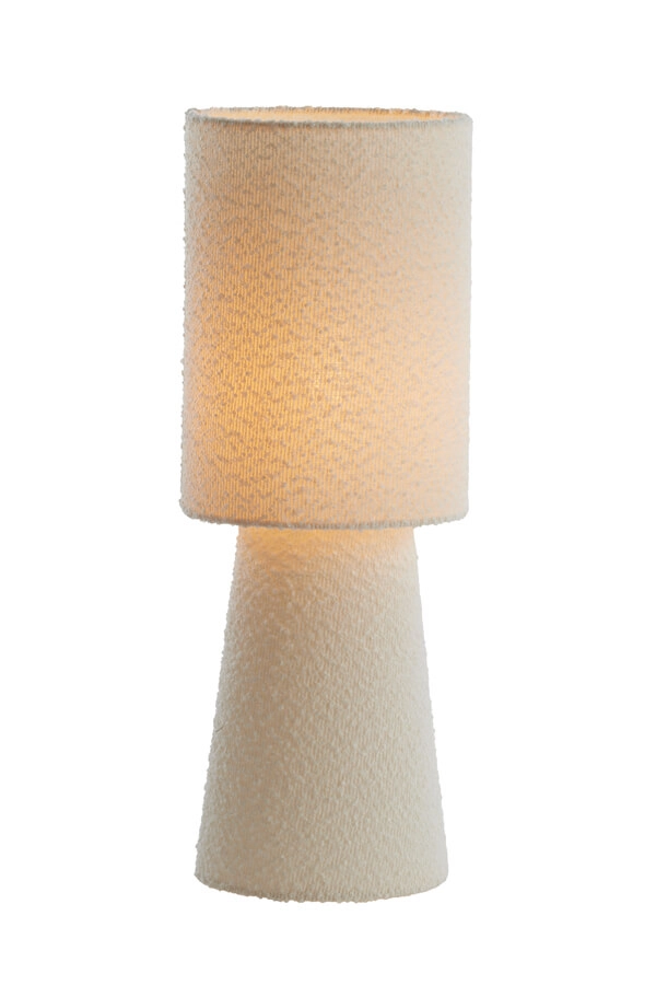 Teddy tafellamp Micky licht crème Ø 20cm Light & Living 8717807712525