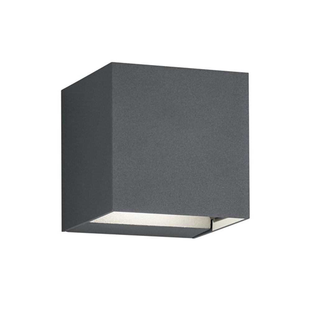 Up - downlighter Adaja 8cm antraciet Up - downlighter Adaja 8cm antraciet