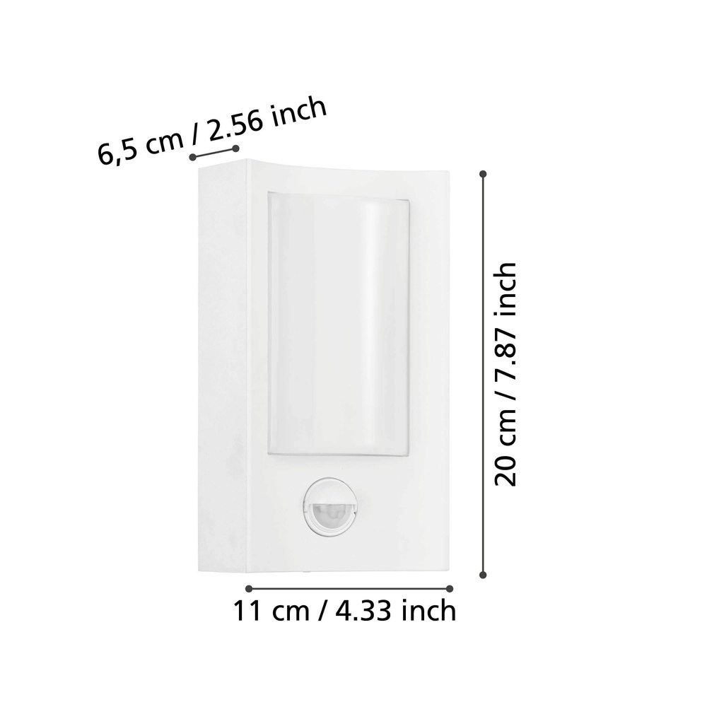 Wandlamp Casilda wit met sensor Eglo 9002759340063