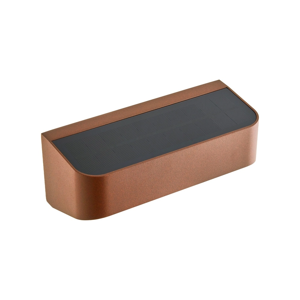 Roestbruine Marcellio Solar  lamp met sensor Nordlux 5704924025587