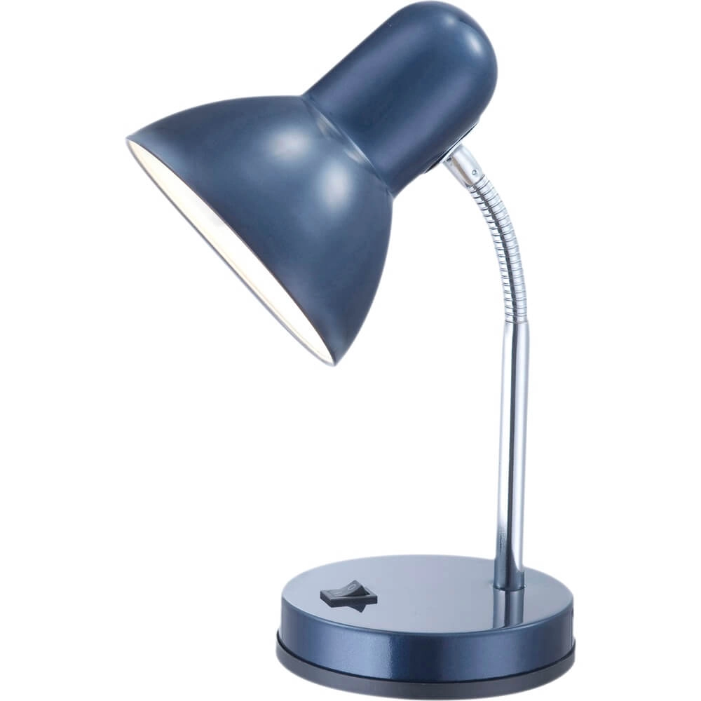 Bureaulamp Basic donkerblauw