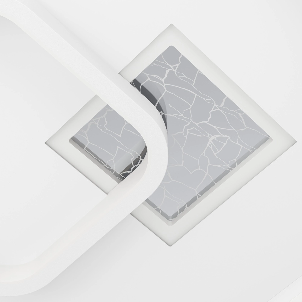 Design plafondlamp Tiriolo led - wit - 38x38cm Eglo 9008606316380