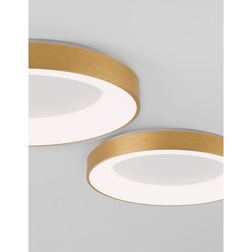 Plafondlamp Rando Thin goud Ø 60cm Lyora 5212017420114