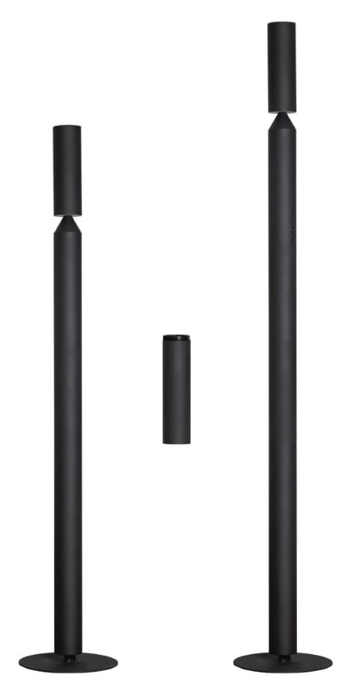 Zwarte vloerlamp Pencil Ø 8cm Zwarte vloerlamp Pencil Ø 8cm