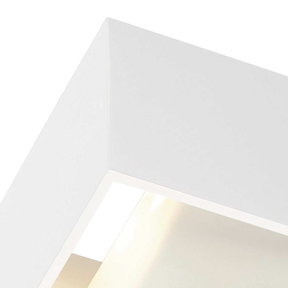 Wandlamp Logs Up - Down vierkant wit SLV 4024163189316