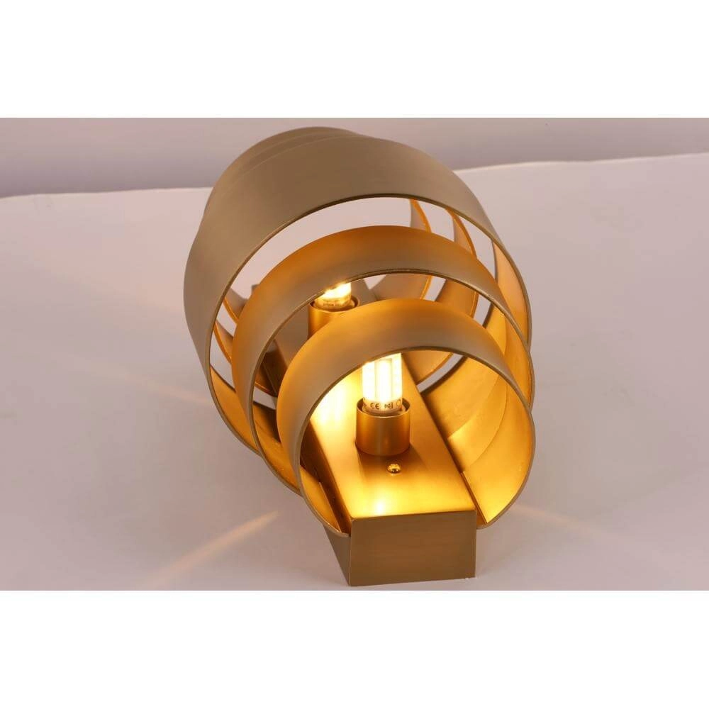 Design wandlamp Rolls brons Artdelight 8720701101470