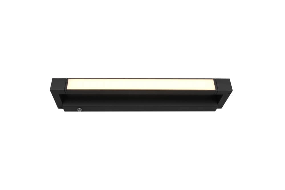 Led spiegellamp Fabrizio 50cm - zwart Trio 4017807616781