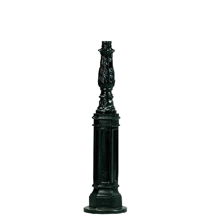 Nostalgische paal Hollywood KS10 zwart