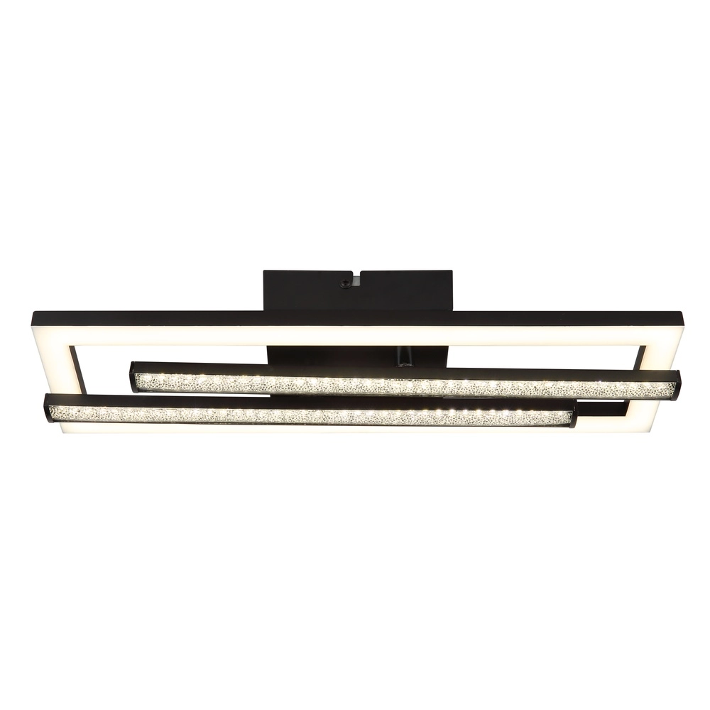 Plafondlamp Highway zwart Globo 9007371450794