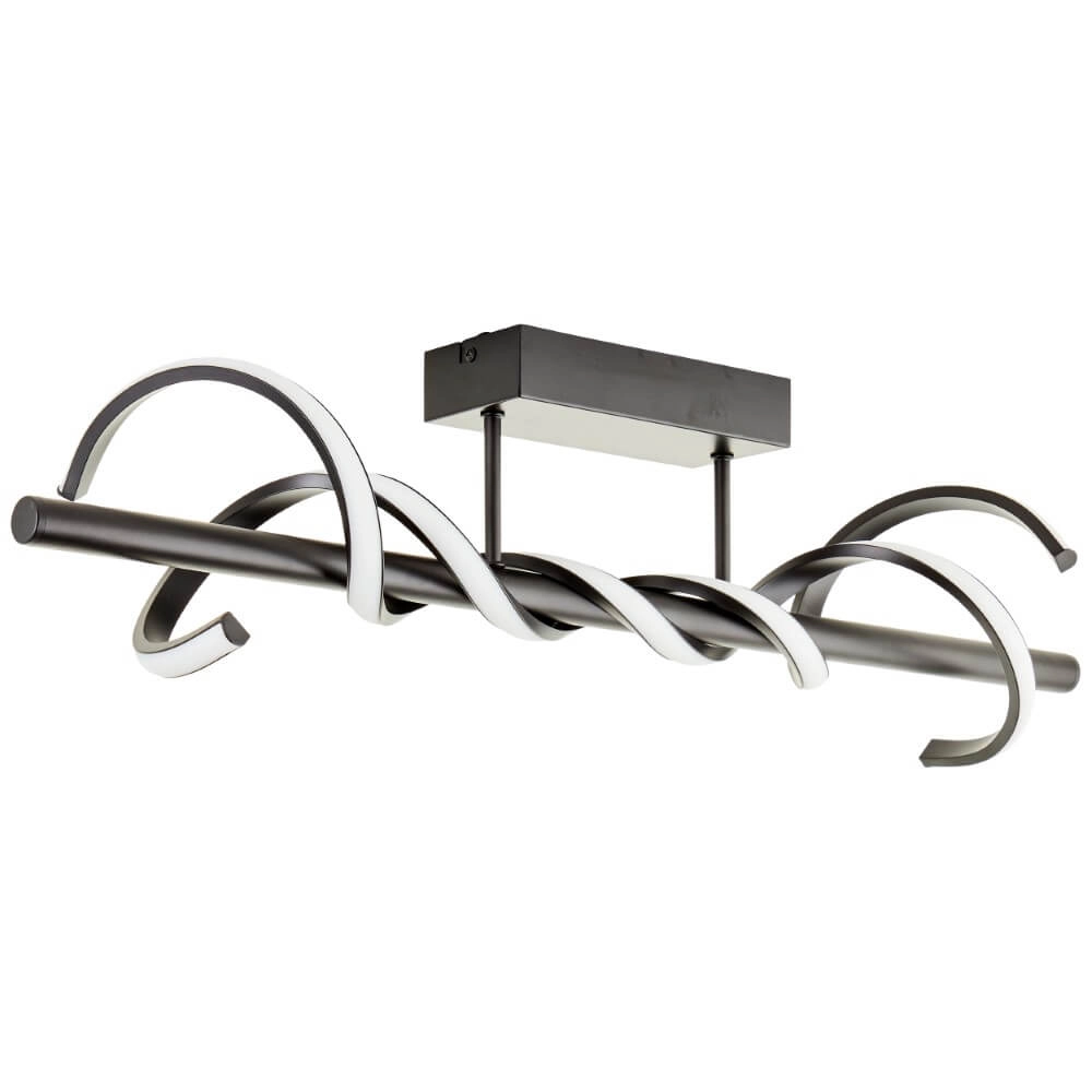 Zwarte design plafondlamp Amalie S Brilliant 4004353411717