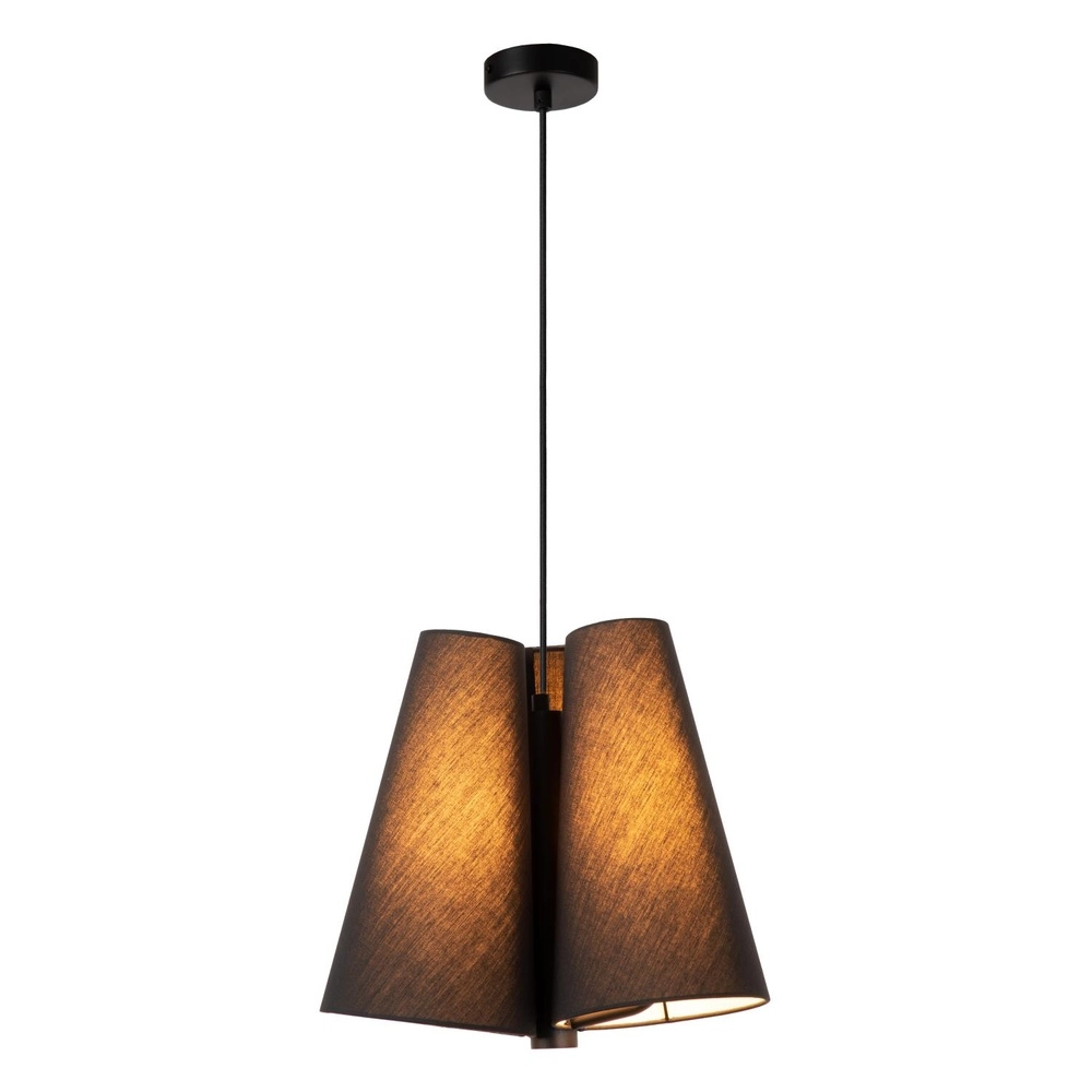 Design hanglamp Gregory zwart Lucide 5411212303127