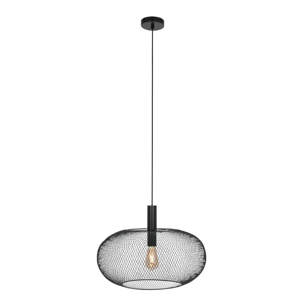 Zwarte hanglamp Cloud Ø 50cm Steinhauer 8712746148664