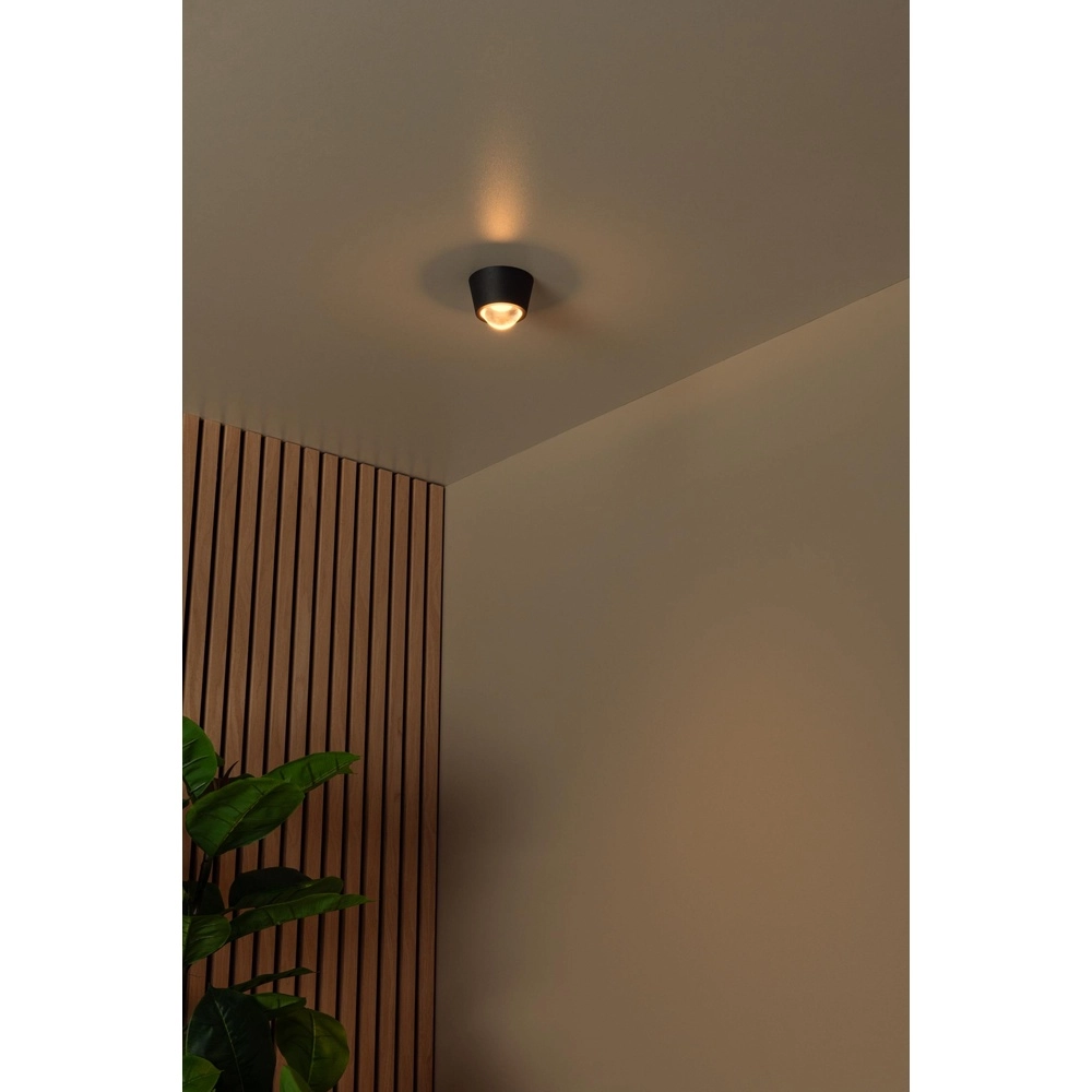 Plafondlamp Rigon zwart Lucide 5411212040657