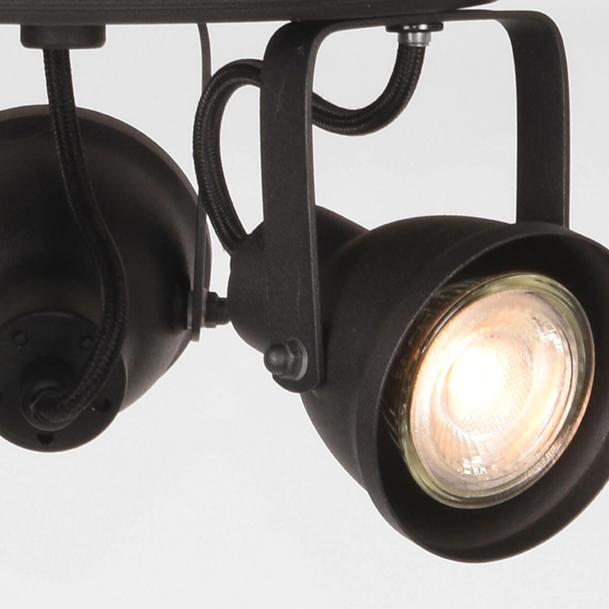 Zwarte spot Max led 3-lichts Label51 8719323320819