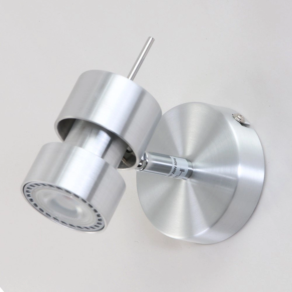 Wandspot Natasja Led metaalgrijs Steinhauer 8712746111958