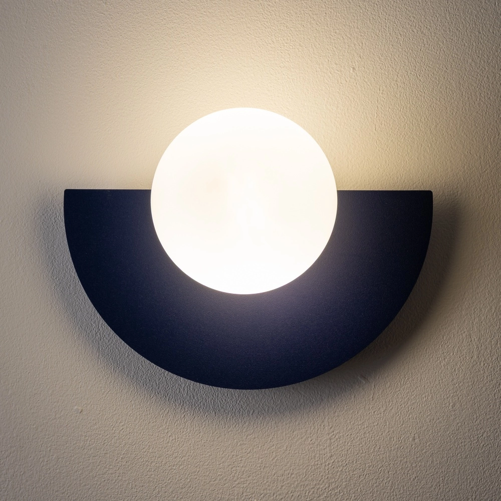 Wandlamp half Saturn marine blauw Lyora 5903139126014