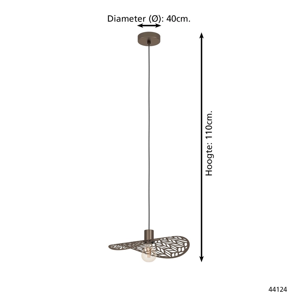 Hanglamp Swaby Ø 40cm Eglo 9008606359585