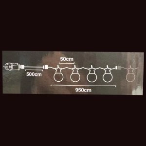 Feestverlichting Party 20 lampjes - koppelbaar Lyora 8721037331043