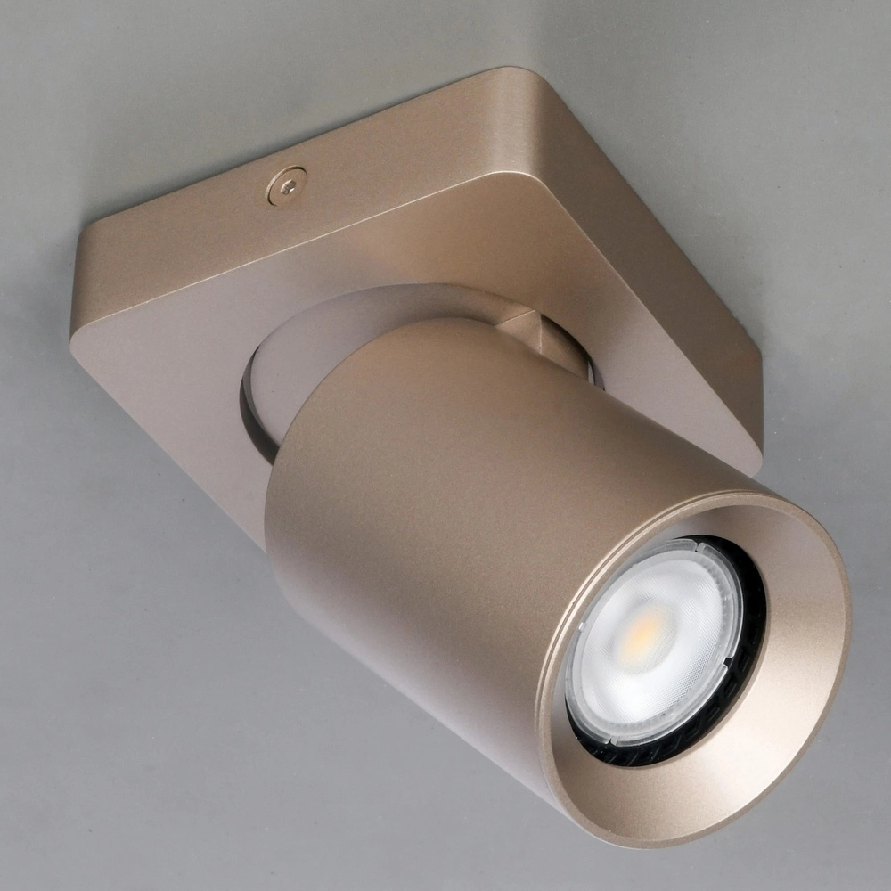 Opbouwspot Megano champagne Artdelight 8720701103467