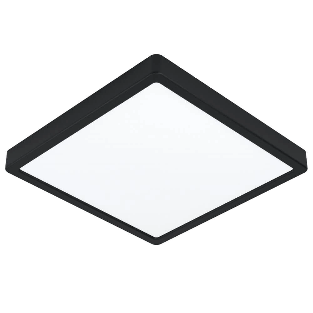 Plafonnière Zigbee Fueva-Z 28,5x28,5cm zwart Eglo 9002759988548