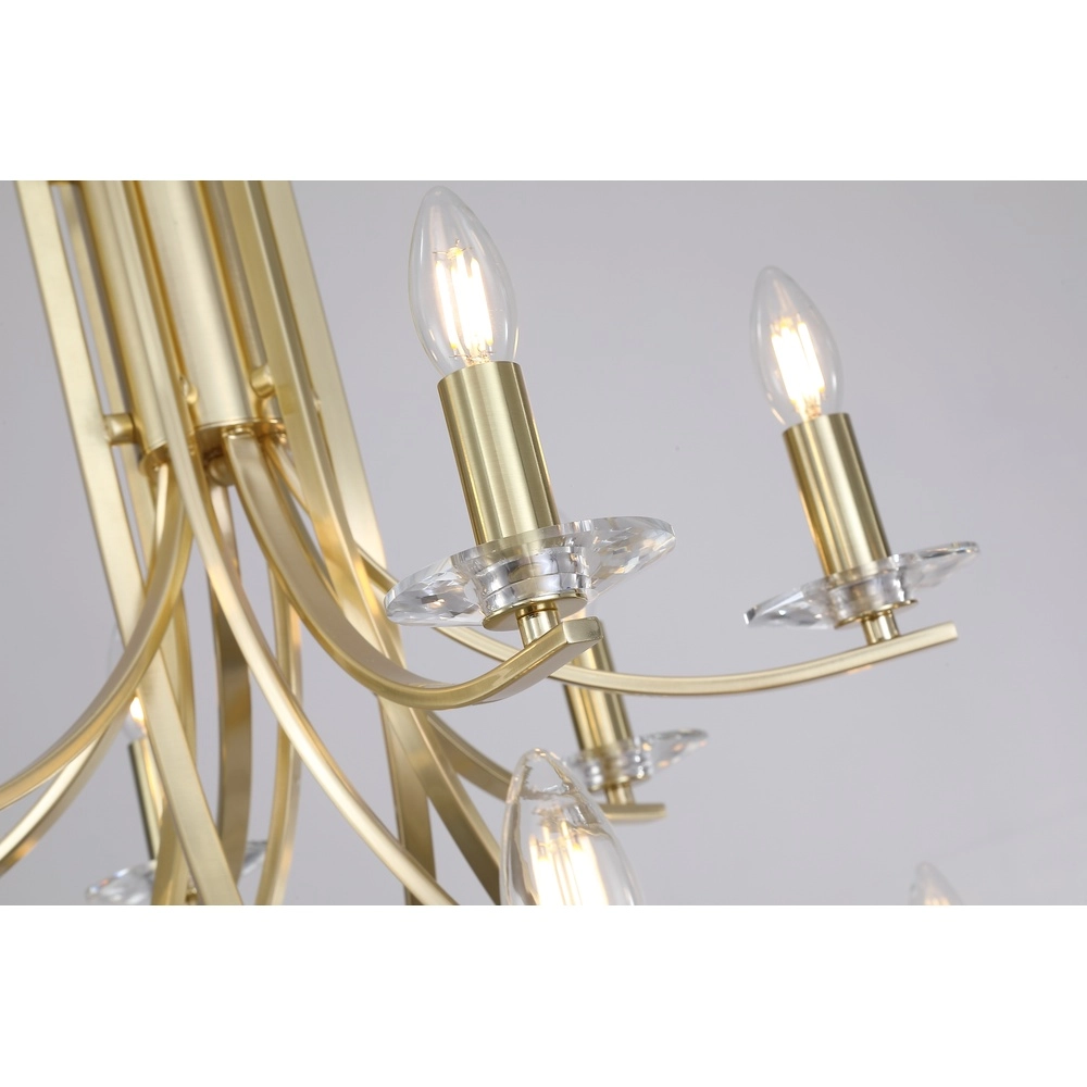 Kroonluchter Ascona 12-lichts Searchlight 5053423303680