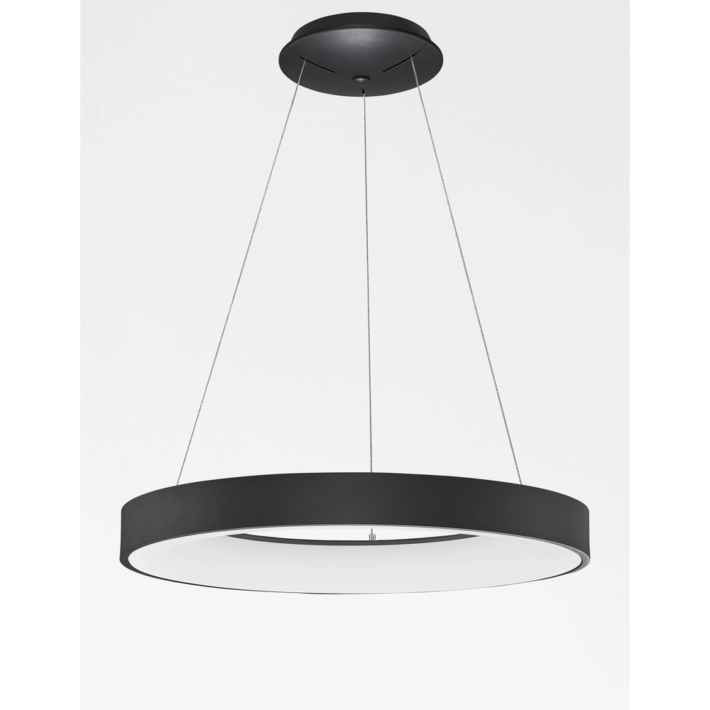 Hanglamp Rando Thin zwart Ø 60cm