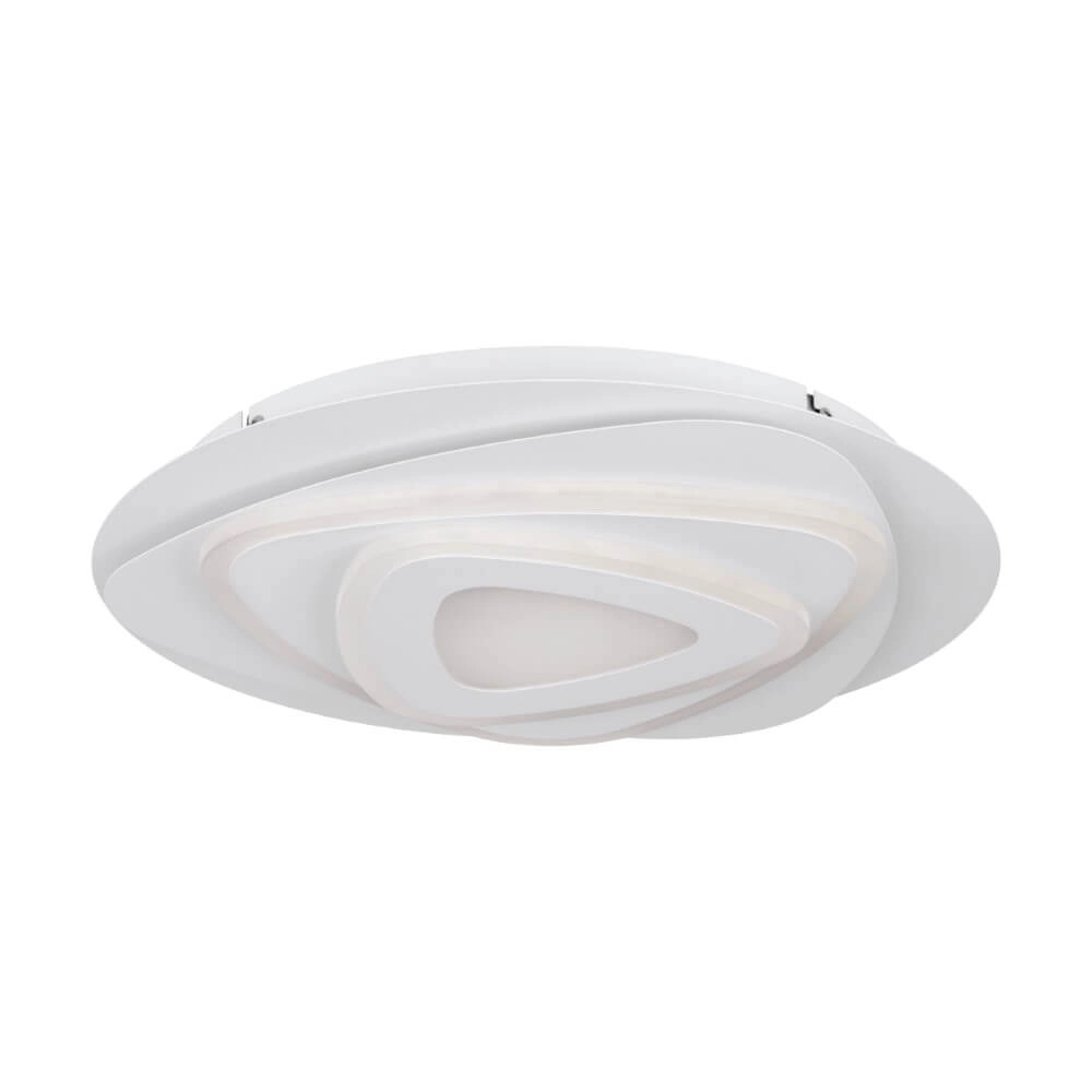 Witte led plafondlamp Palagiano Ø 38cm