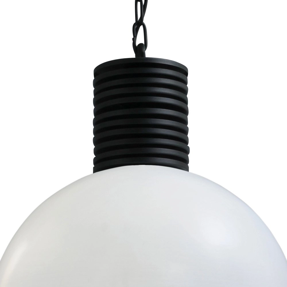 Industrie hanglamp Industria Gold 40 zwart met kap wit goud Masterlight 8718121159560