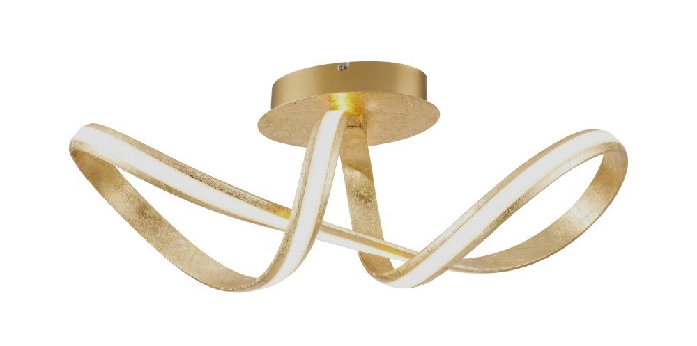 Led plafondlamp Melinda goud