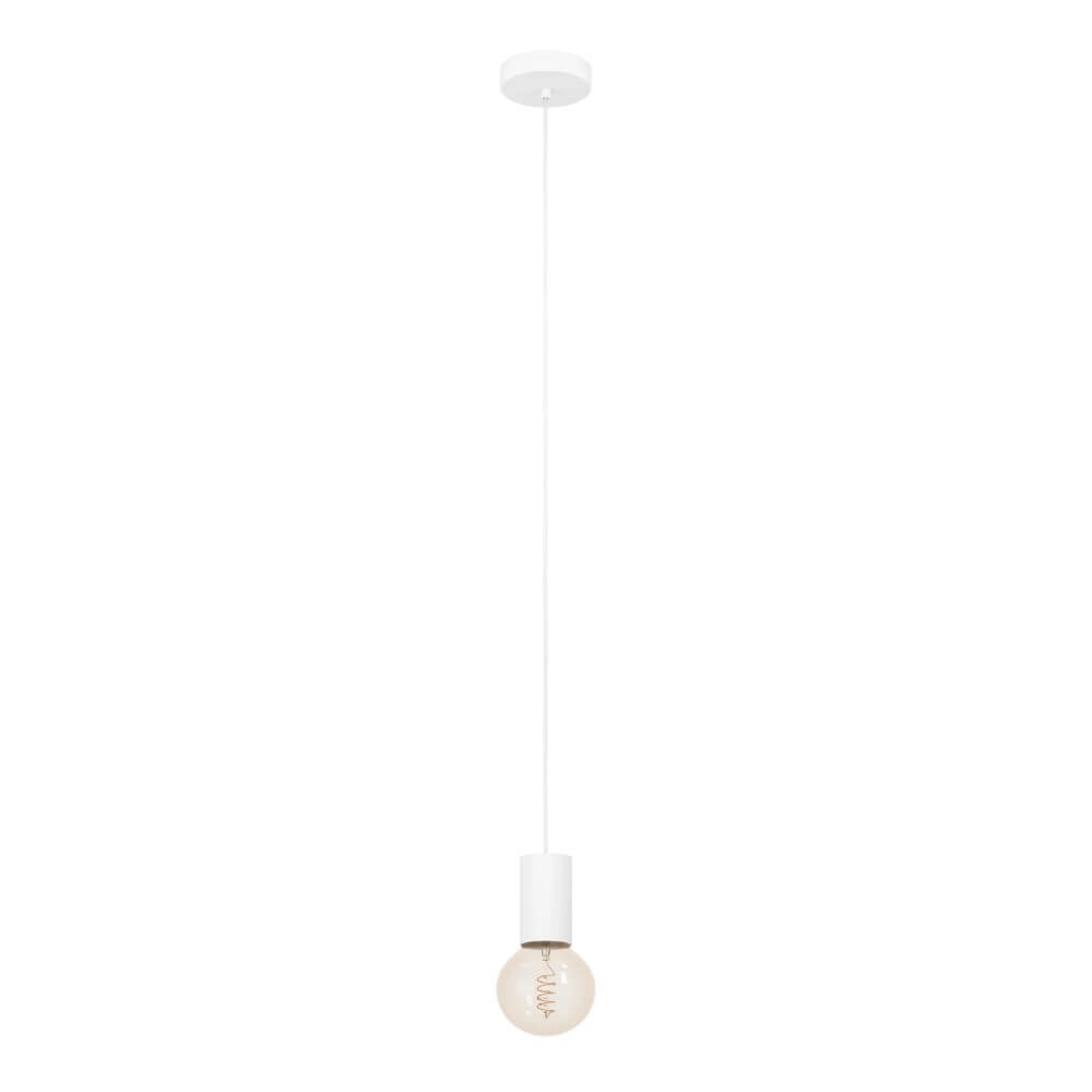 Witte pendel Pozueta 1 E27 Witte pendel Pozueta 1 E27