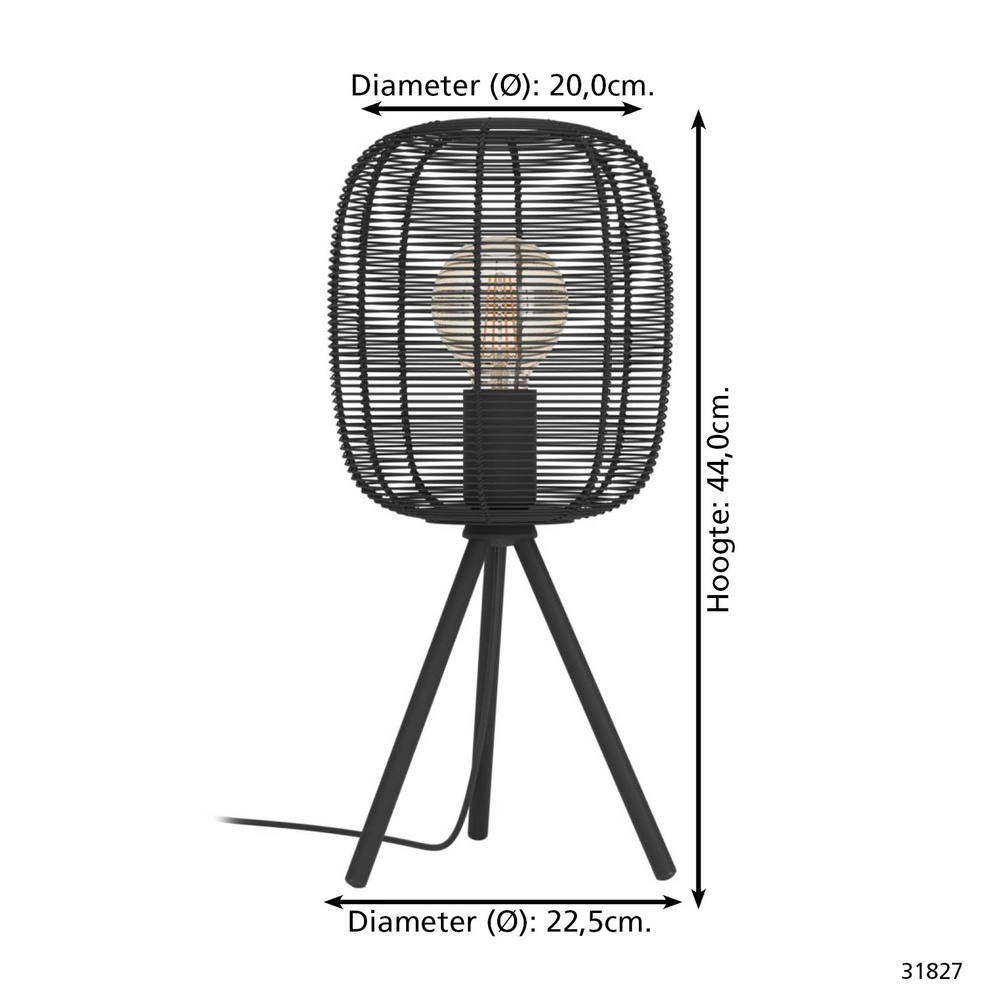 Draad tafellamp Rinroe Eglo 9002759318277