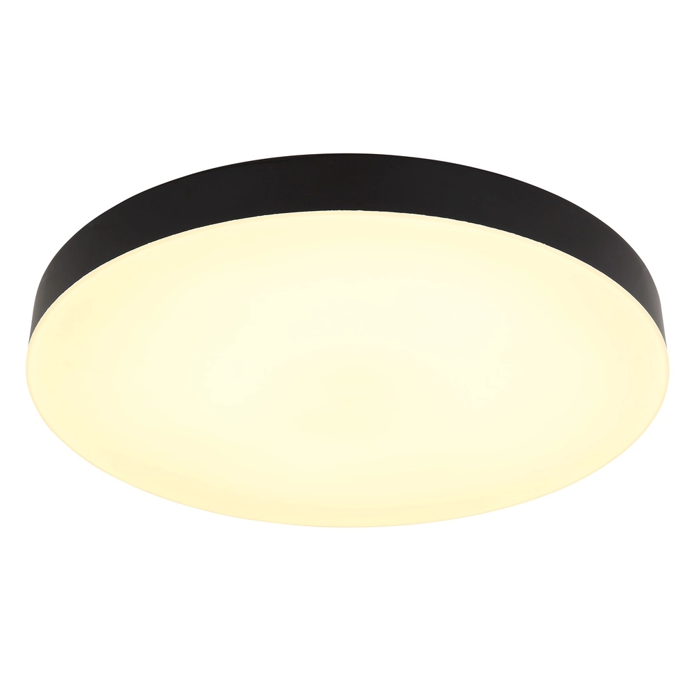 Plafonniere Matthew design zwart Ø 40cm Globo 9007371459209