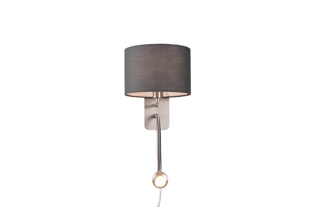 Wandlamp Hotel met leeslamp Trio 4017807508680
