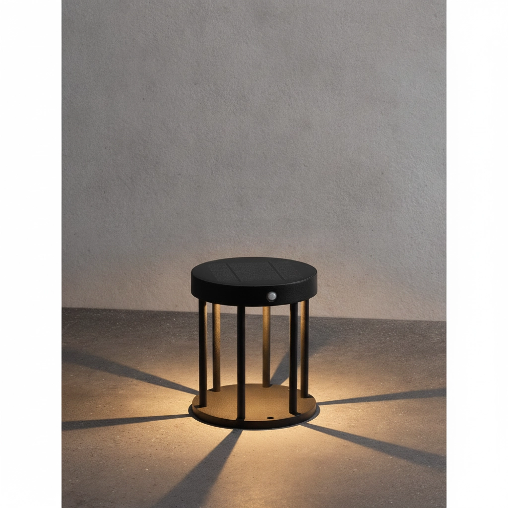 Solar tuinlamp Aigo antraciet 18cm