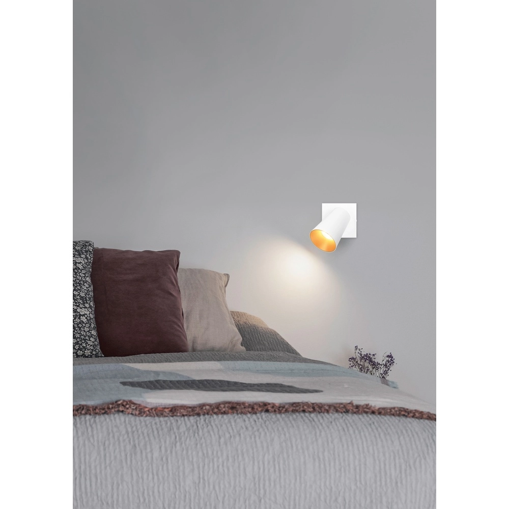 Wandspot Sharp wit met schakelaar Trio 4017807627749