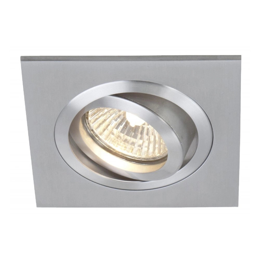 Inbouwspot Vespo Square 10cm metaalgrijs