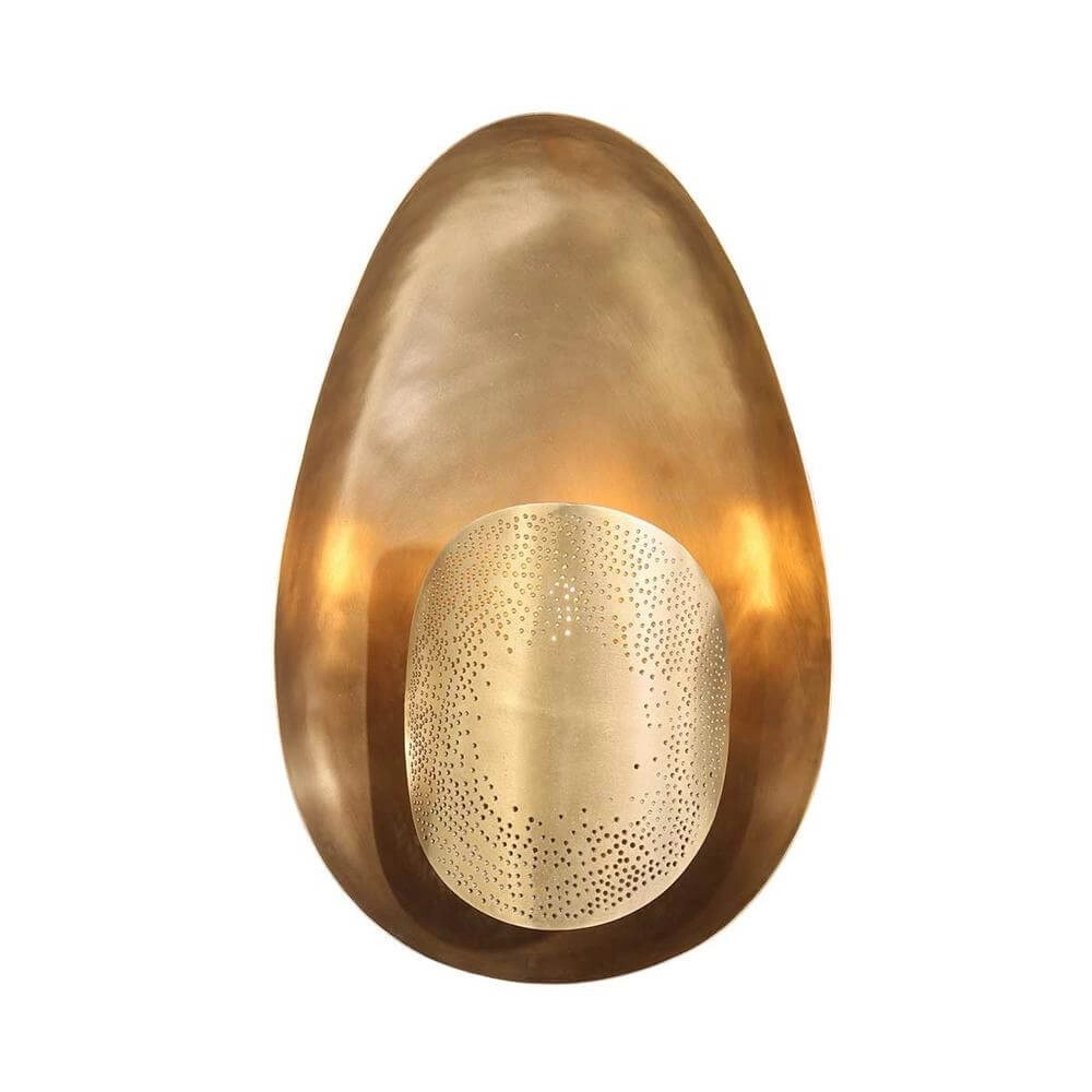 Ovale wandlamp Brass brons Steinhauer 8712746171655