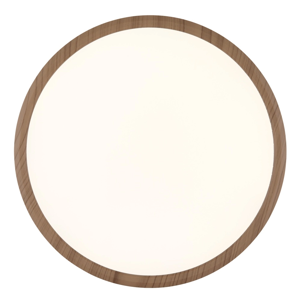 Plafonniere Sapana Ø 29,4cm hout Globo 9007371445424