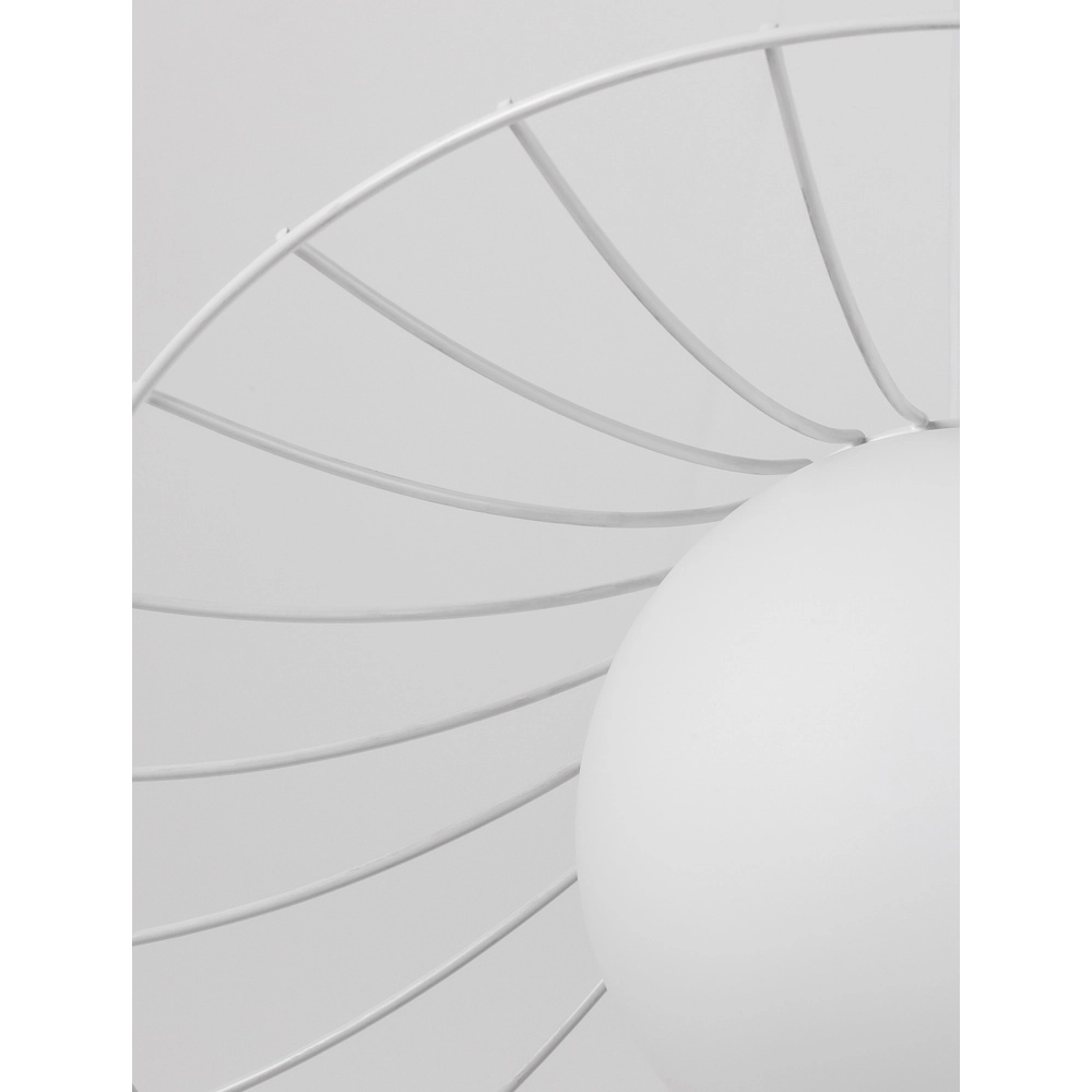 Witte hanglamp Fly Ø 36cm Lyora 5212017436238