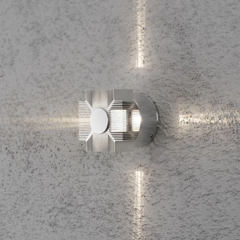 Design wandspot Monza met LED metaalgrijs KonstSmide 7318307943313