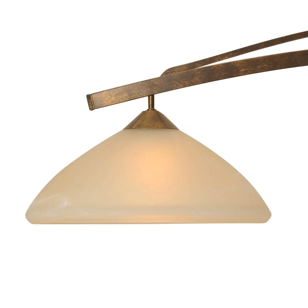 Eetkamer hanglamp Bolzano 3-lichts bronsbruin Masterlight 8718121008356