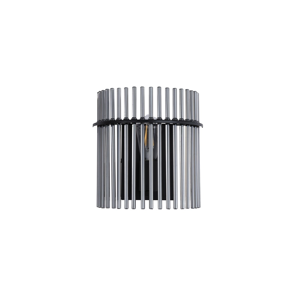 Wandlamp Swizzle zwart Searchlight 5053423305325