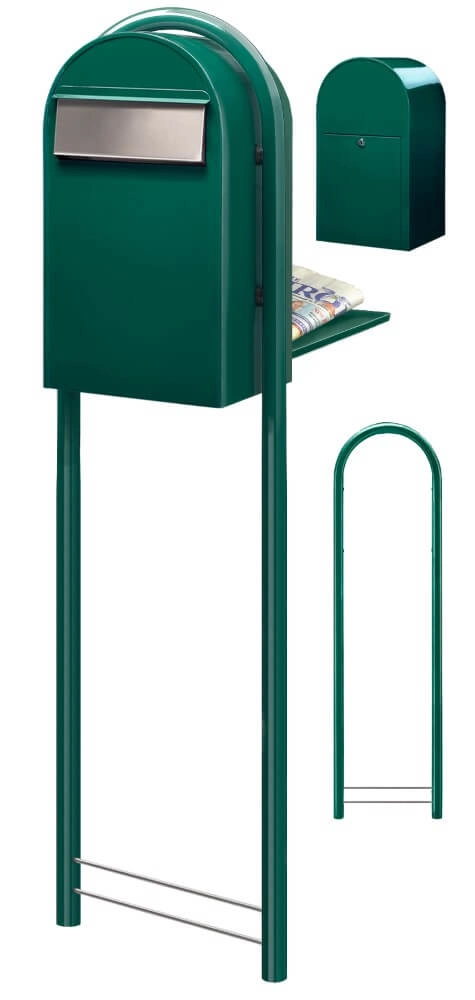 Brievenbus Grande B 6005 i Donkergroen Bobi 6417237034250